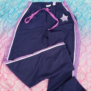 Justice Gymnast Warm Up Sweats Sz 8